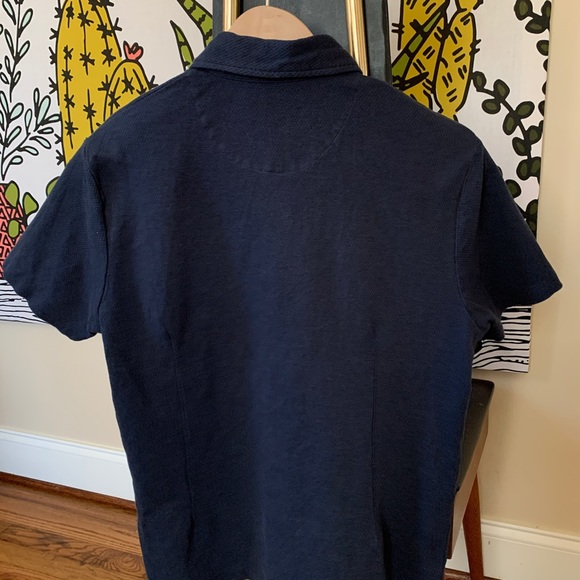 Denim & Flower Button Up Shirt - Picture 3 of 3